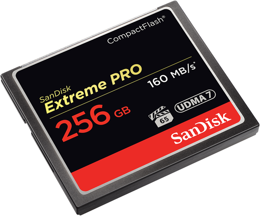 Κάρτα Μνήμης CompactFlash SanDisk Extreme Pro, 256Gb, UDMA 7 SDCFXPS-256G-X46