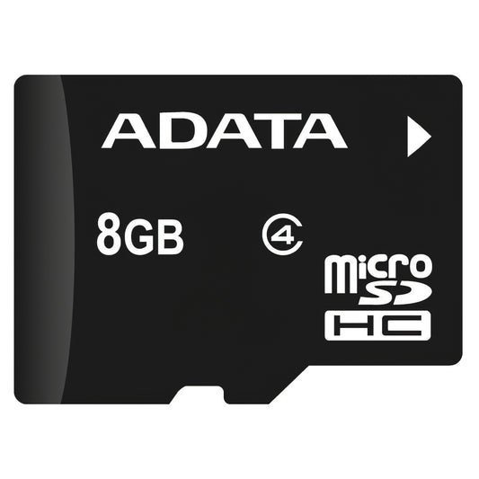 Κάρτα μνήμης Adata microSDHC, 8Gb, Class 4 AUSDH8GCL4-R AUSDH8GCL4-R 