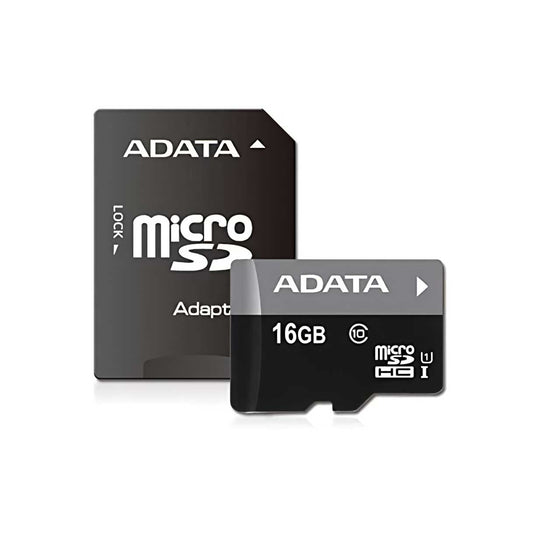 Κάρτα μνήμης microSDHC Adata Premier, 16Gb, Class 10 / UHS-1 U1, με προσαρμογέα AUSDH16GUICL10-RA1 AUSDH16GUICL10-RA1 