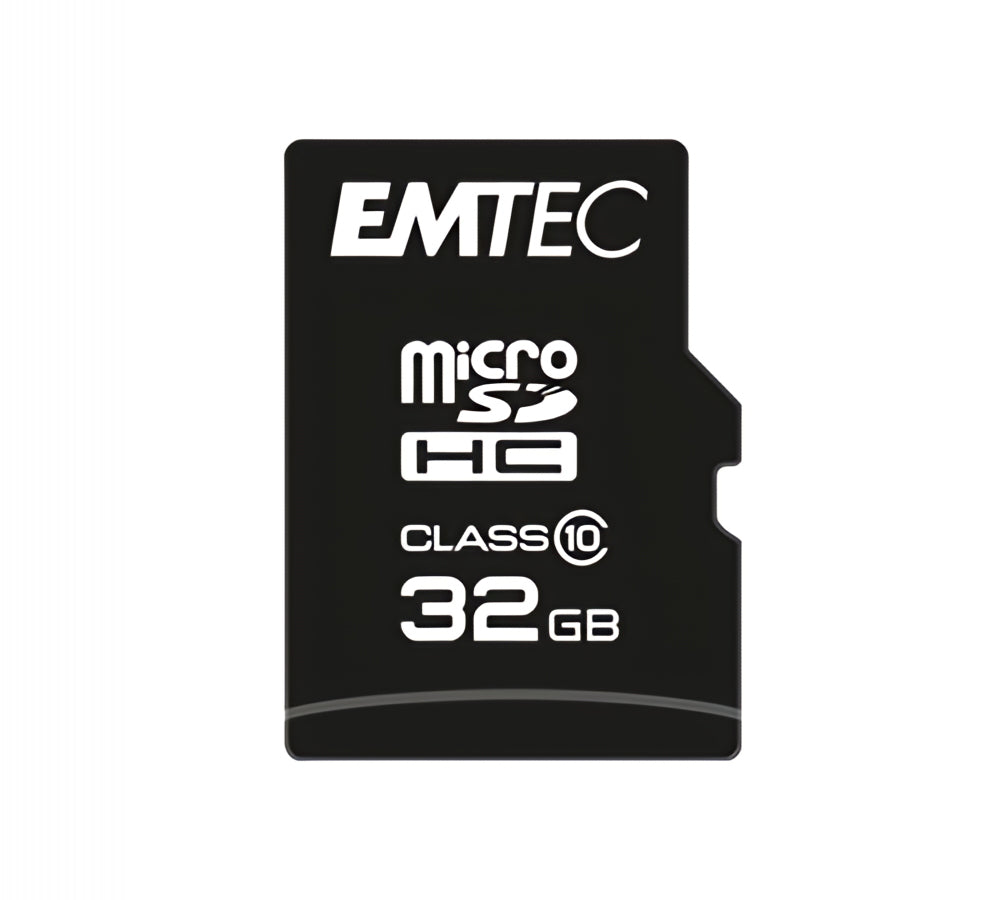 Κάρτα Μνήμης microSDHC Emtec C10 Classic, 32Gb, Κλάση 10, Με Αναγνώστη Κάρτας και Προσαρμογέα ECMSDM32GHC10CGRA2