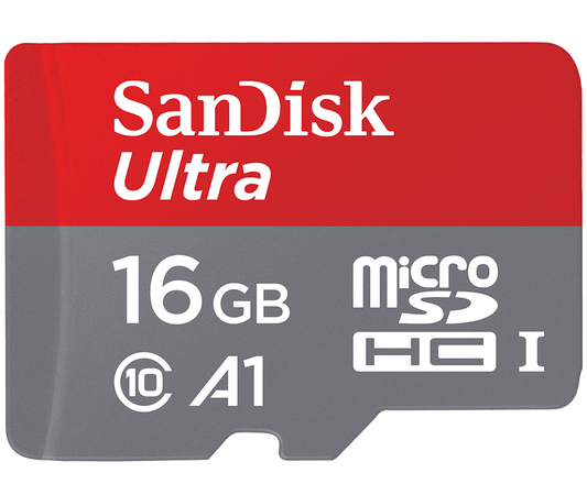 Κάρτα Μνήμης microSDHC SanDisk Ultra Android A1, 16Gb, Κλάση 10 / UHS-1 U1 SDSQUAR-016G-GN6MN