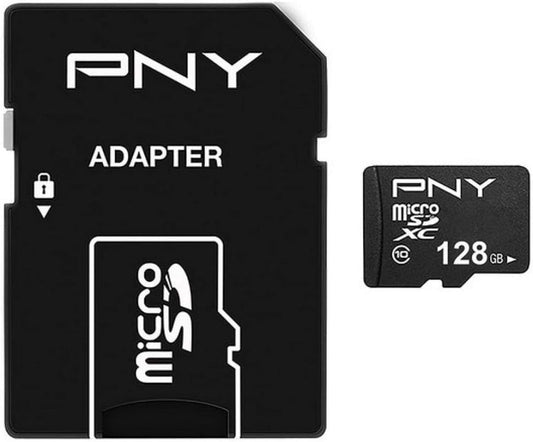 Κάρτα Μνήμης microSDXC PNY Performance Plus, 128Gb, Κλάση 10, Με Προσαρμογέα P-SDU12810PPL-GE
