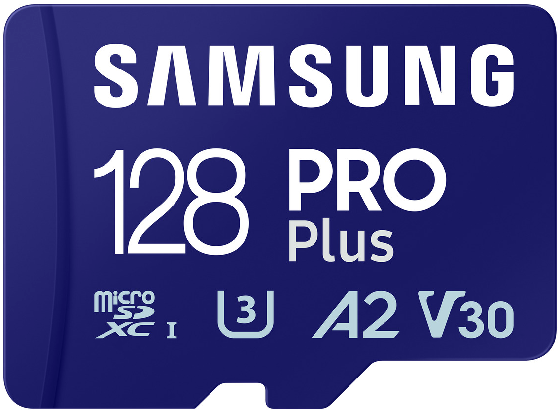 Κάρτα Μνήμης microSDXC Samsung PRO Plus, 128Gb, Κλάση 10 / UHS-1 U3, Με Αντάπτορα MB-MD128SA/EU