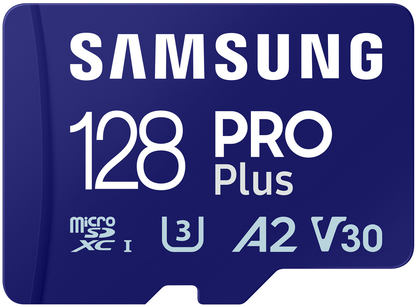 Κάρτα Μνήμης microSDXC Samsung PRO Plus, 128Gb, Κλάση 10 / UHS-1 U3, Με Αντάπτορα MB-MD128SA/EU