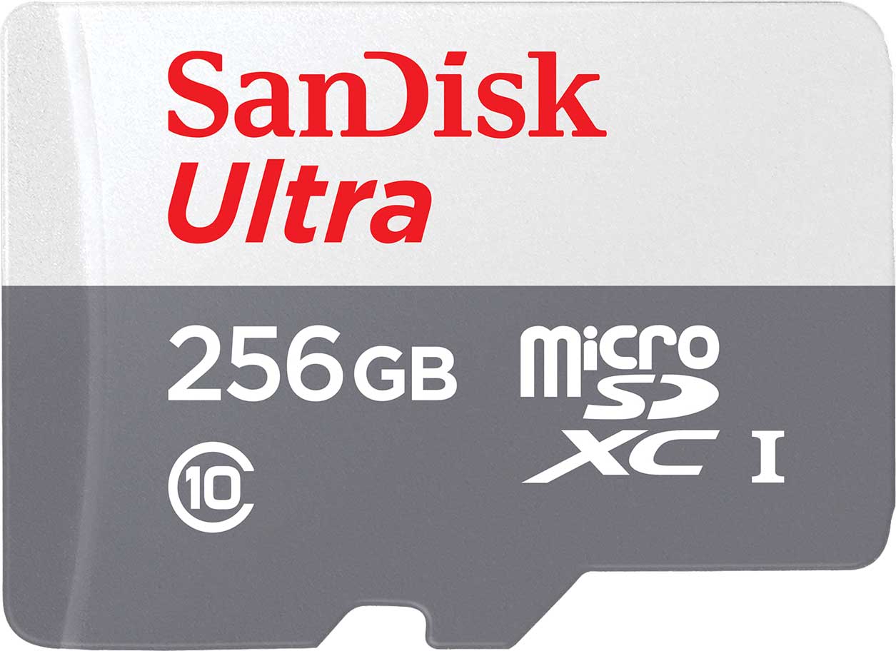 Κάρτα Μνήμης microSDXC SanDisk Ultra, 256Gb, Κλάση 10 SDSQUNR-256G-GN3MN