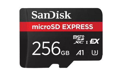 Κάρτα Μνήμης microSDXC SanDisk Express, 256Gb, Κλάση 10 / UHS-1 U3 SDSQXFN-256G-GN4NN