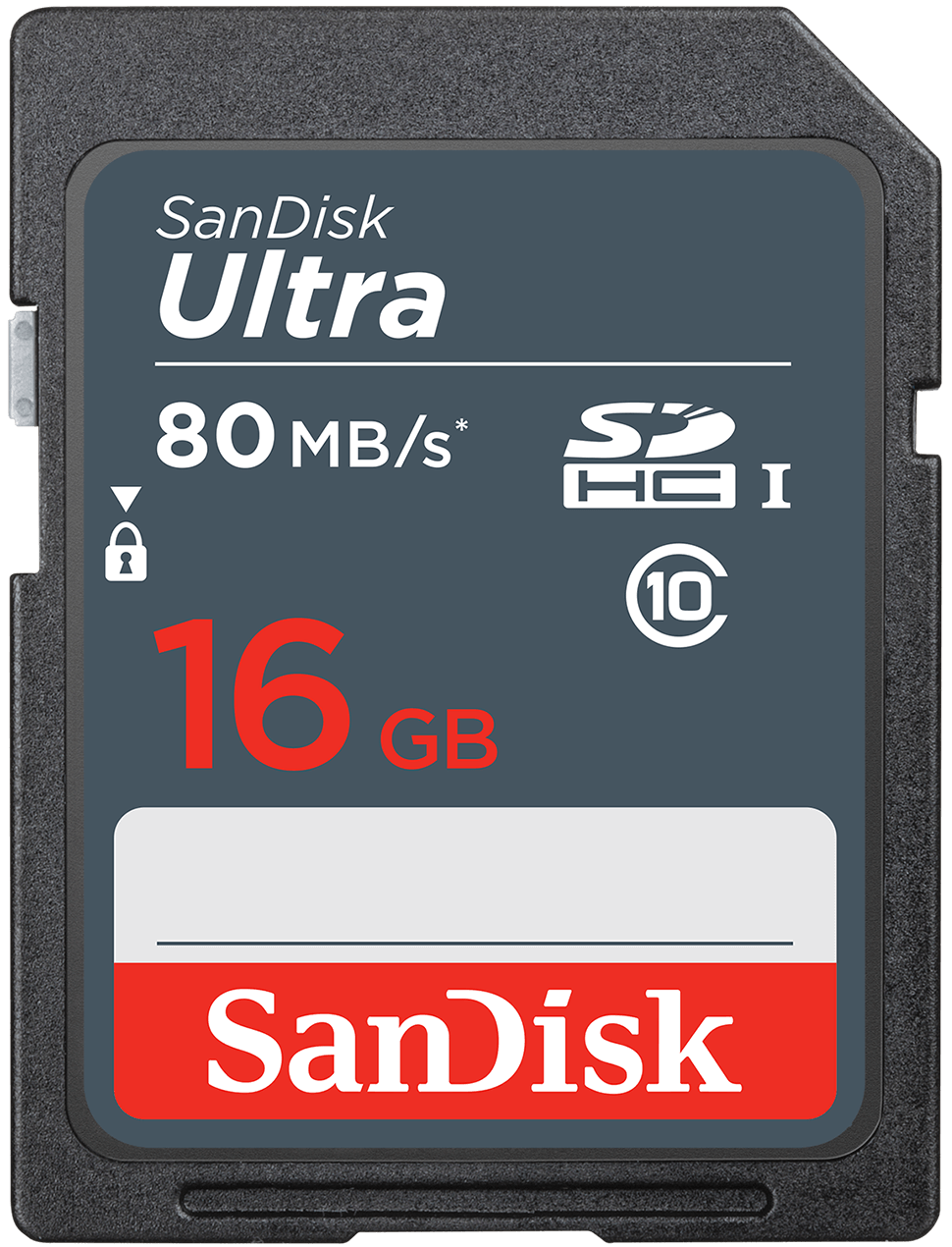 Κάρτα Μνήμης SDHC SanDisk Ultra, 16Gb, Κλάση 10 SDSDUNS-016G-GN3IN