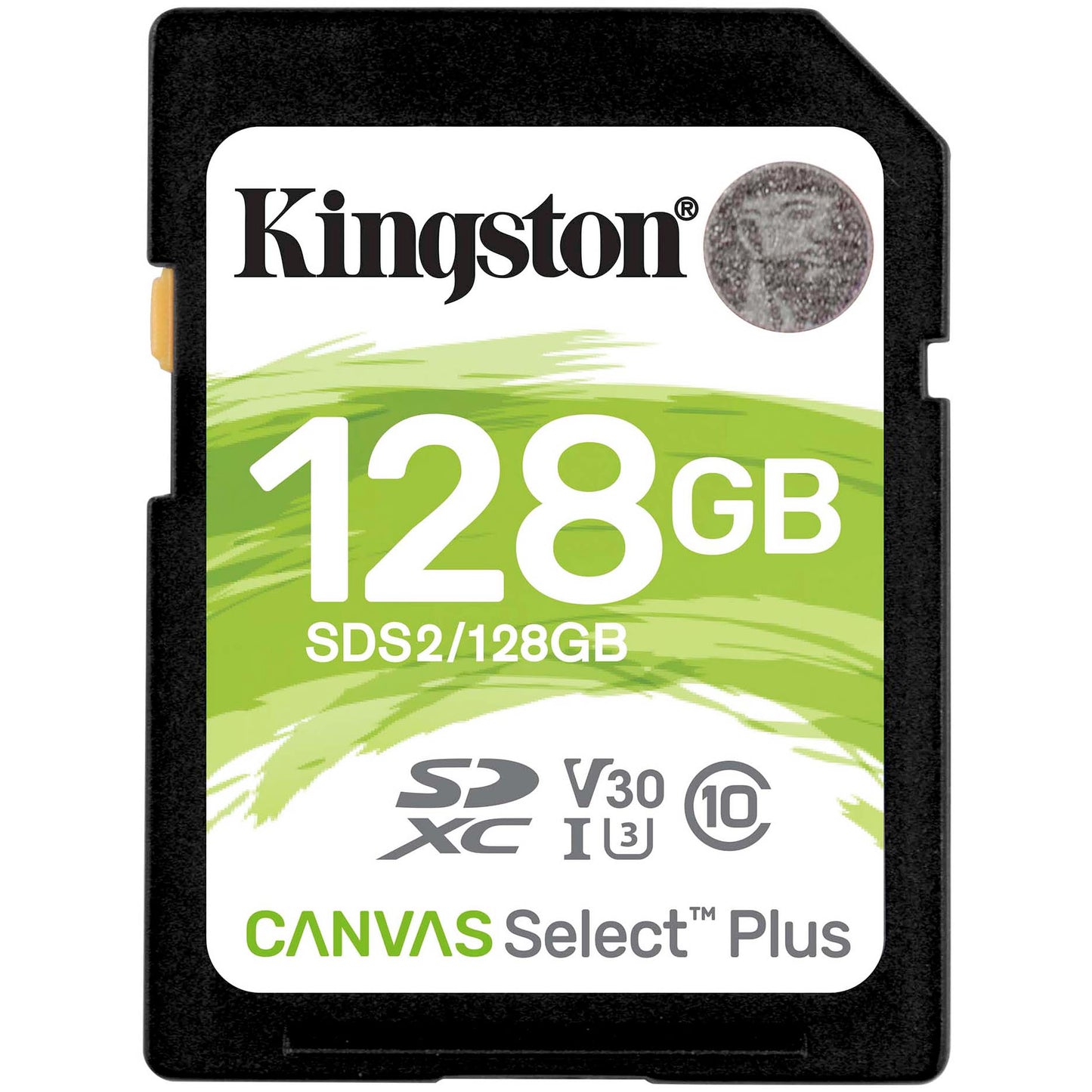 Κάρτα μνήμης SDXC Kingston Canvas Select Plus, 128Gb, Class 10 / UHS-1 U1 SDS2/128GB-SD 