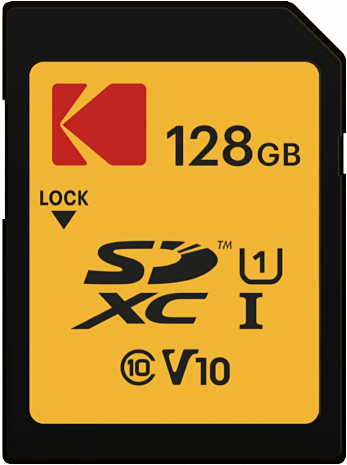 Κάρτα Μνήμης SDXC Kodak Premium Performance, 128Gb, Κατηγορία 10 / UHS-1 U1 EKMSD128GXC10K