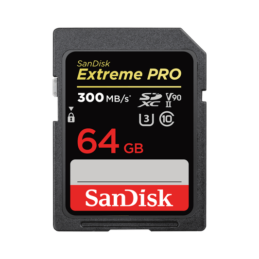 Κάρτα Μνήμης SDXC SanDisk Extreme Pro, 64Gb, Κλάση 10 / UHS-1 U3 SDSDXXU-064G-GN4IN