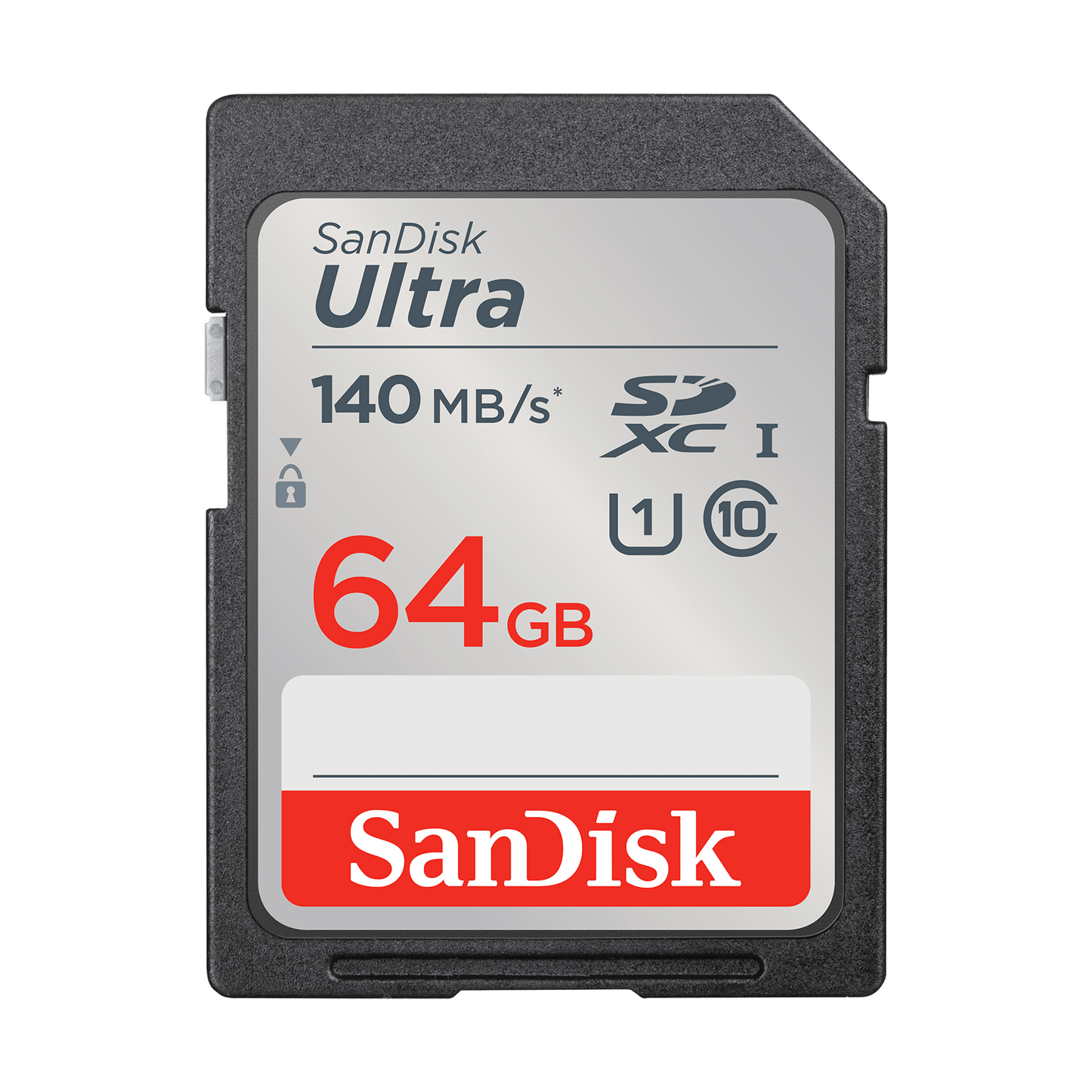Κάρτα Μνήμης SDXC SanDisk Ultra, 64Gb, Κλάση 10 / UHS-1 U1 SDSDUNB-064G-GN6IN