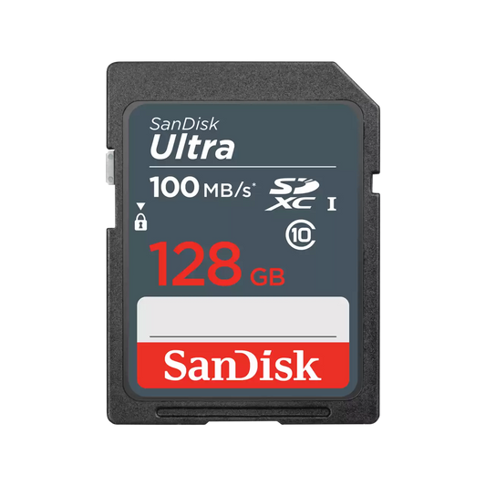 Κάρτα Μνήμης SDXC SanDisk Ultra, 128Gb, Κλάση 10 SDSDUNR-128G-GN3IN