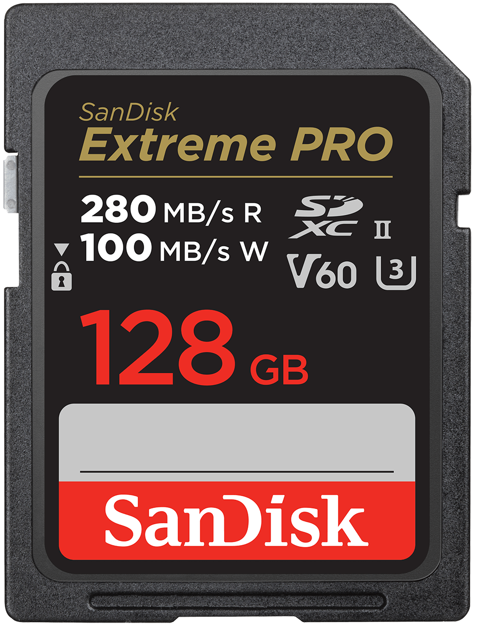 Κάρτα Μνήμης SDXC SanDisk Extreme Pro, 128Gb, Κατηγορία 10 / UHS-2 U3 SDSDXEP-128G-GN4IN