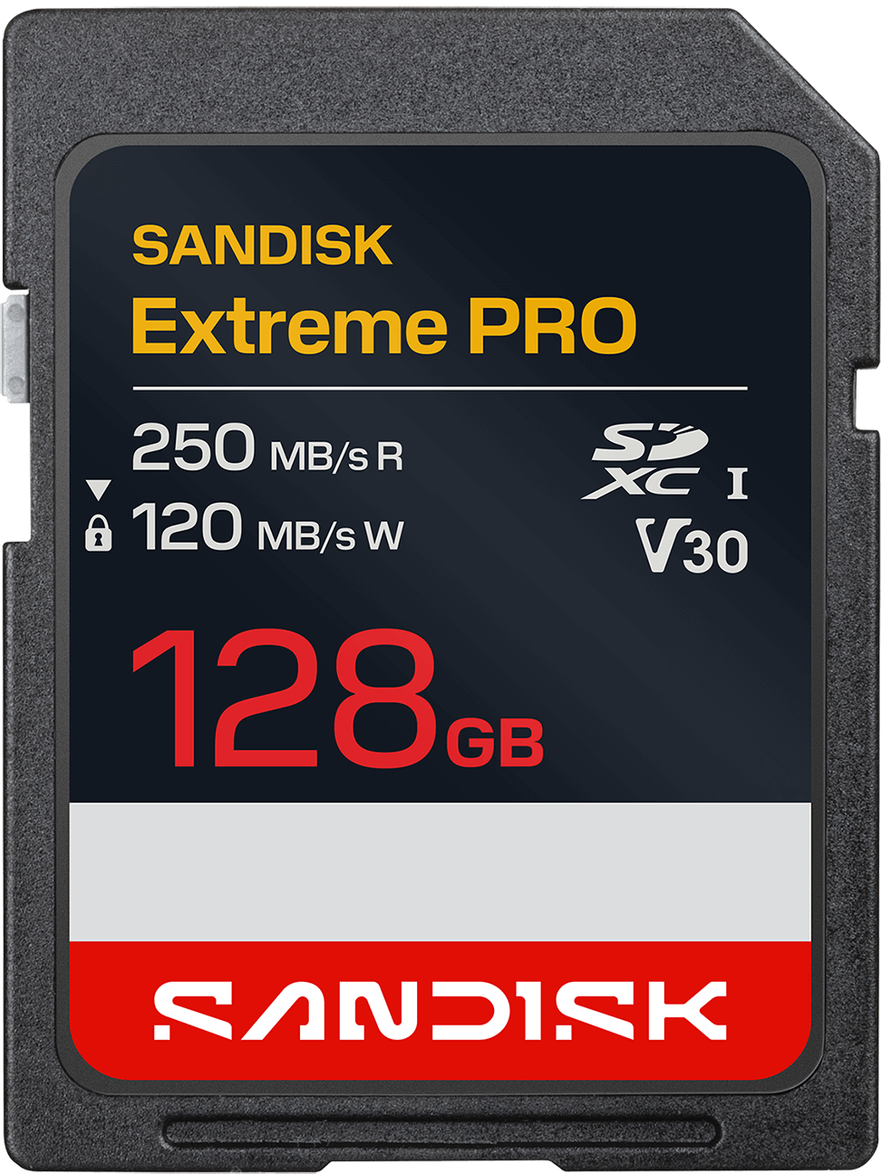 Κάρτα μνήμης SDXC SanDisk Extreme Pro, 128 GB, Κλάση 10 / UHS-I U3 SDSDXXJ-128G-GSCIN
