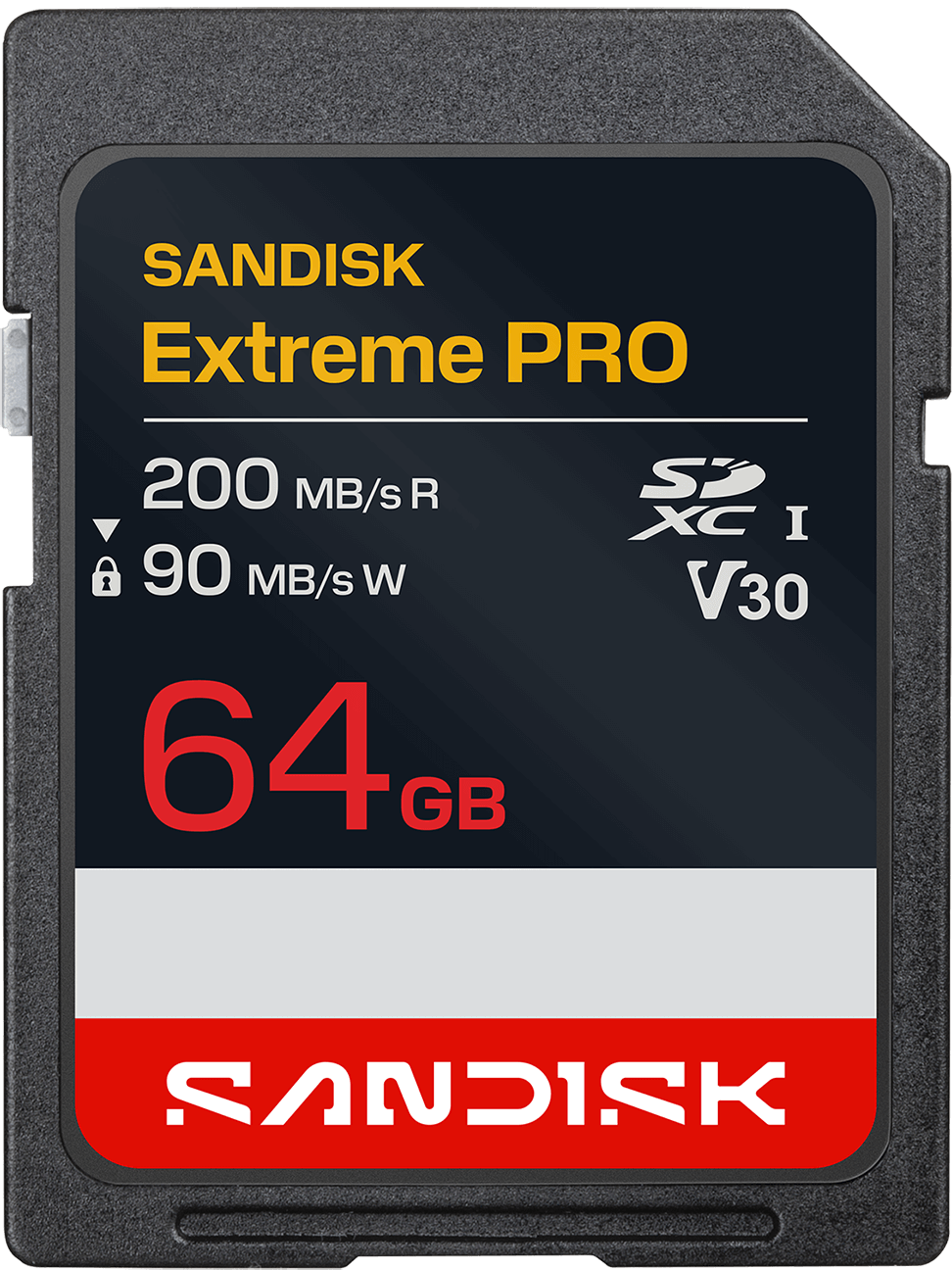 Κάρτα μνήμης SDXC SanDisk Extreme Pro, 64 GB, Κλάση 10 / UHS-1 U3 SDSDXXU-064G-GUCIN