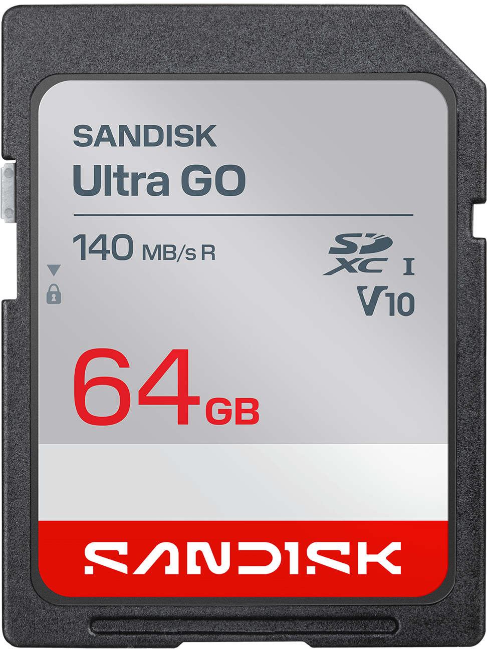 Κάρτα μνήμης SDXC SanDisk Ultra GO, 64 GB, Κλάση 10 / UHS-1 U1 SDSDUGN-064G-GN6IN