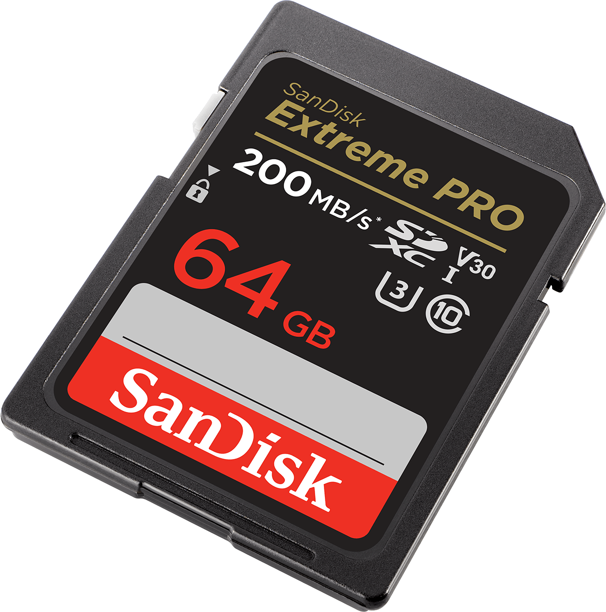 Κάρτα Μνήμης SDXC SanDisk Extreme Pro, 64Gb, Κλάση 10 / UHS-1 U3 SDSDXXU-064G-GN4IN