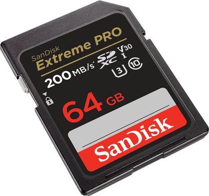 Κάρτα Μνήμης SDXC SanDisk Extreme Pro, 64Gb, Κλάση 10 / UHS-1 U3 SDSDXXU-064G-GN4IN