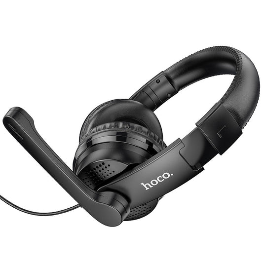 Ακουστικά Gaming 3.5mm HOCO W103, Μαύρα