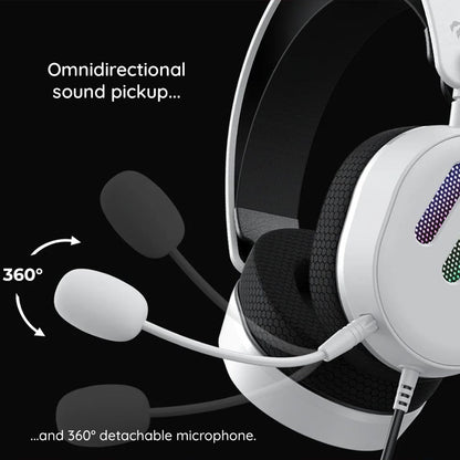 Ακουστικά Gaming USB HAVIT H2038U, 2m, Μαύρα