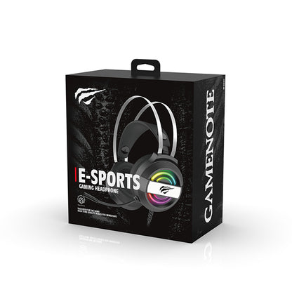 Ακουστικά Gaming USB HAVIT H2230U, 1.8m, Λευκά