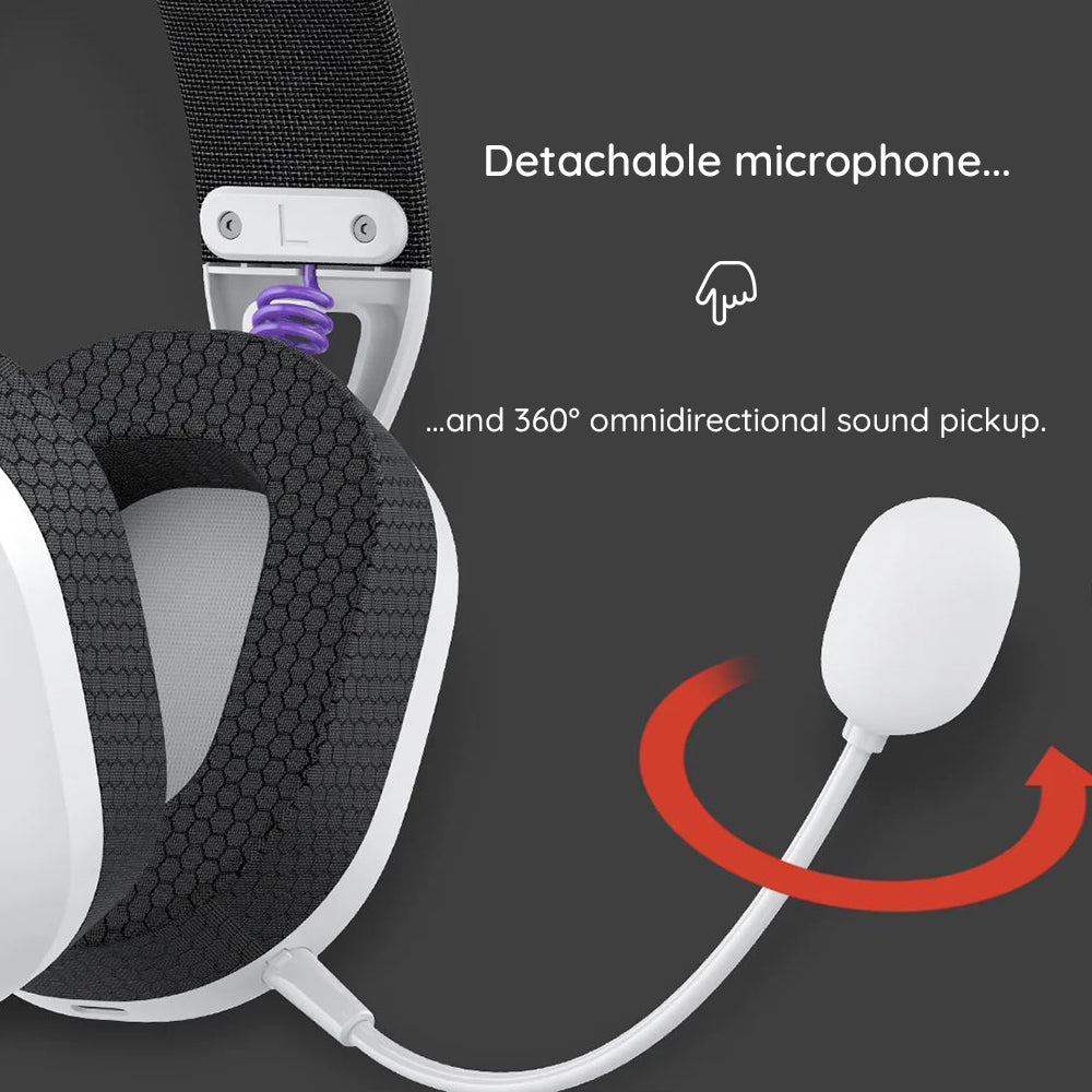 Ασύρματα Gaming Ακουστικά HAVIT Fuxi-H3, Γκρι