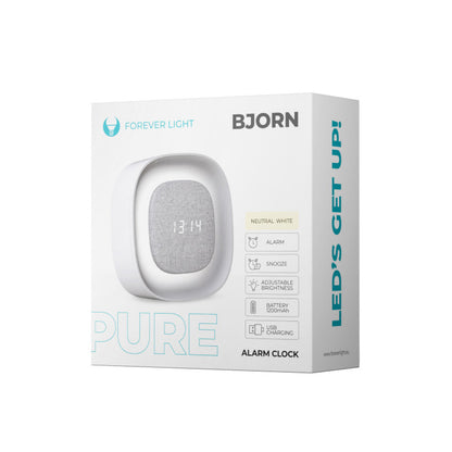 Ψηφιακό Ρολόι Forever Pure FNL-03 Bjorn, Λευκό