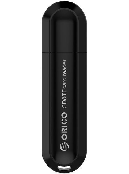 Αναγνώστης Κάρτας USB 3.0 Orico CRS21, SD - microSD, Μαύρο