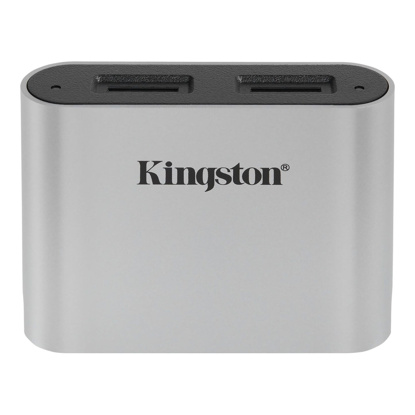 Αναγνώστης καρτών Kingston Workflow USB 3.2, διπλή κάρτα microSD, γκρι WFS-SDC 