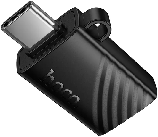 Αναγνώστης Κάρτας USB-C HOCO HB53, microSD, Μαύρο