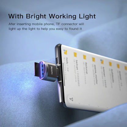 Αναγνώστης Καρτών USB-C Yesido GS19, USB-A (OTG) - microSD, Γκρι