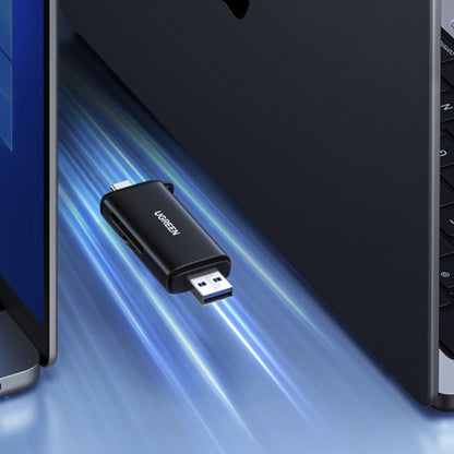 Αναγνώστης Καρτών USB / USB-C UGREEN CM803 (65024), SD - microSD, Μαύρο