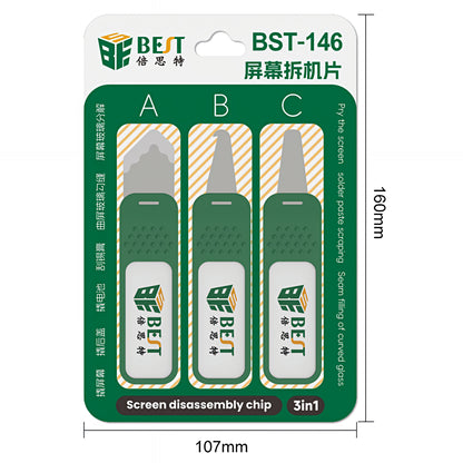 Μεταλλικό Κλιπ Best BST-146, 3in1