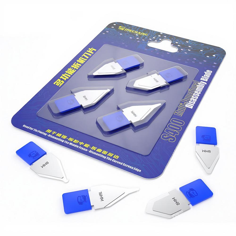 Μεταλλικά Κλιπ Mechanic S400, 4in1