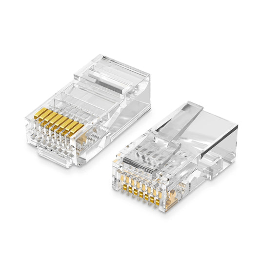 Σύνδεσμος Δικτύου UGREEN NW110, RJ45, Cat5/5e, Σετ 100 τεμάχια