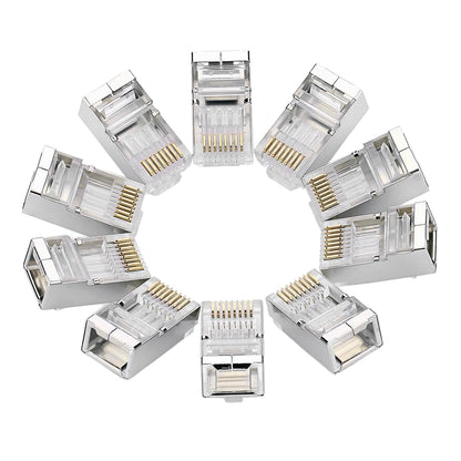 Συνδετήρας Δικτύου UGREEN NW111, RJ45, Cat6, Σετ 10 τεμαχίων