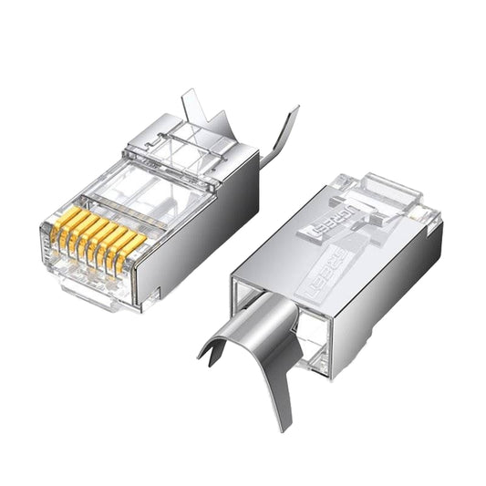 Σύνδεσμος Δικτύου UGREEN NW123, RJ45, Cat6A/7, Σετ 10 τεμάχια