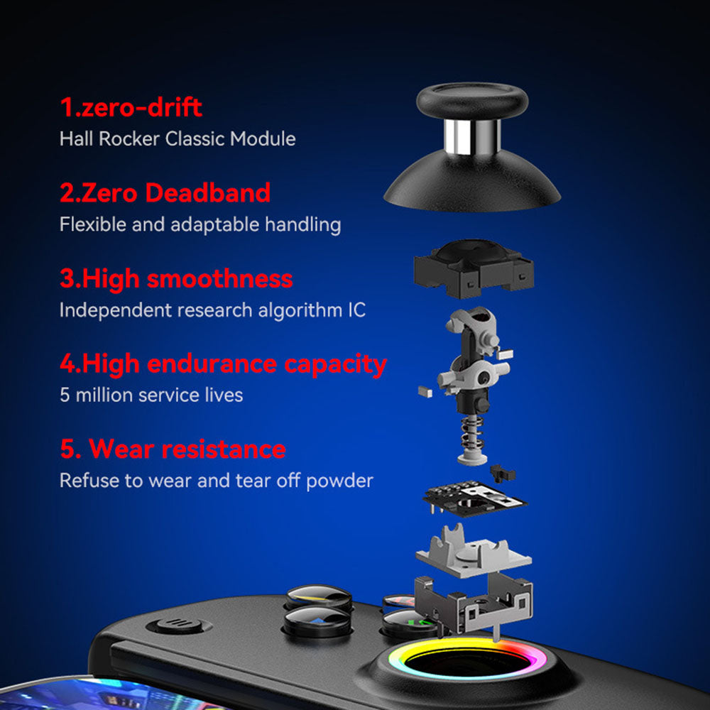 Χειριστήριο Techsuit BSP-D8 Pro, Μαύρο
