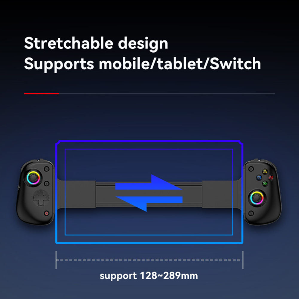 Χειριστήριο Techsuit BSP-D8 Pro, Μαύρο