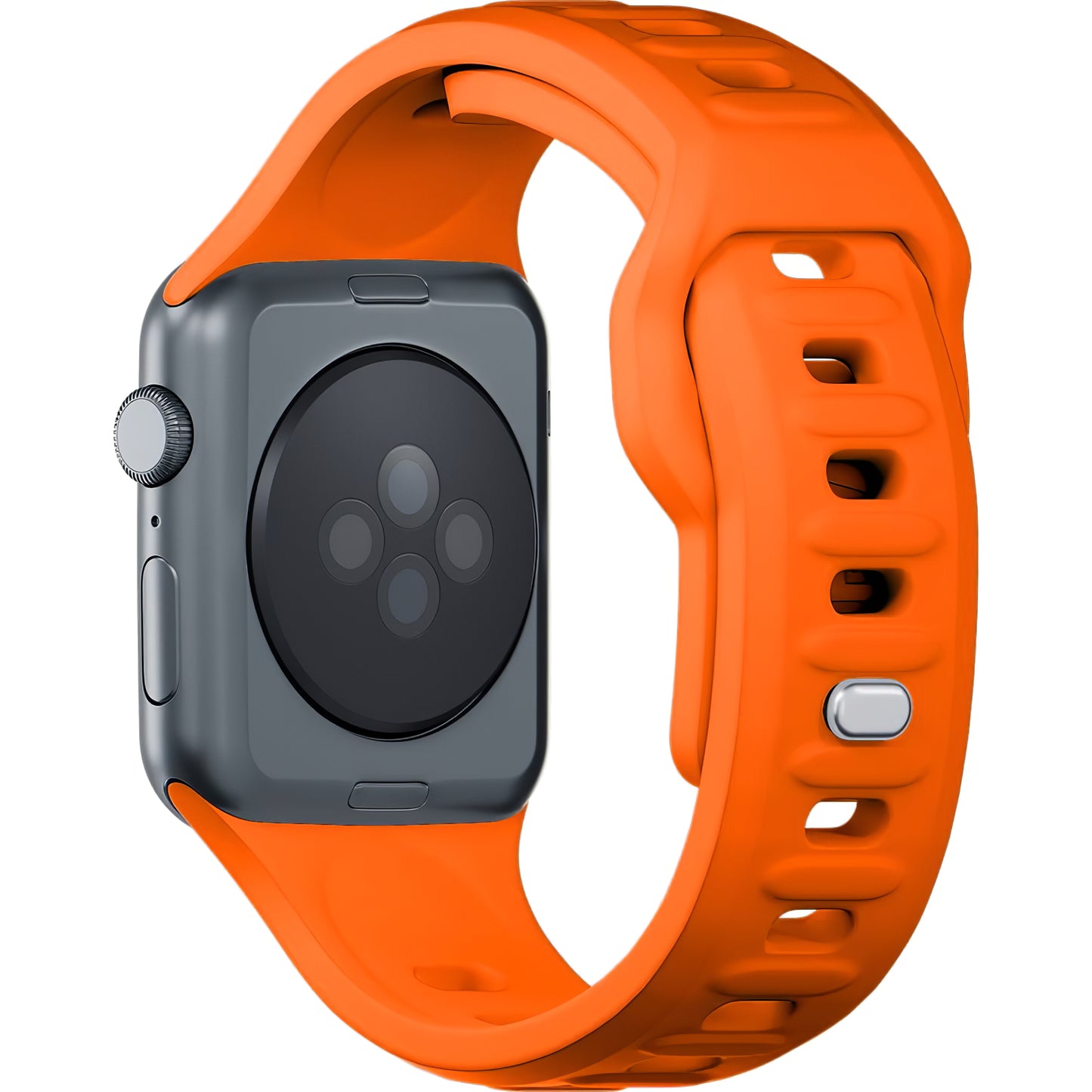 Λουράκι σιλικόνης 3MK για Apple Watch 41mm / 40mm / 38mm Series, Πορτοκαλί 