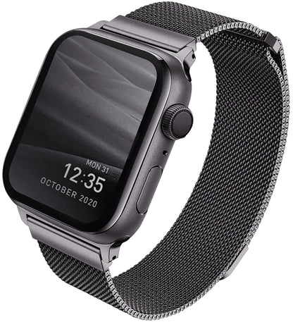 Λουράκι UNIQ Dante για Apple Watch 45mm / 44mm / 42mm Series, Γκρι