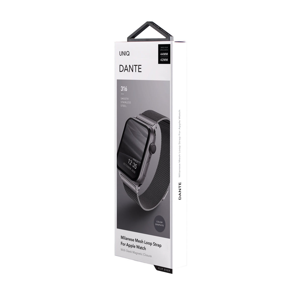Λουράκι UNIQ Dante για Apple Watch 45mm / 44mm / 42mm Series, Γκρι