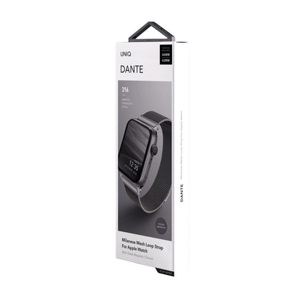 Λουράκι UNIQ Dante για Apple Watch 45mm / 44mm / 42mm Series, Γκρι