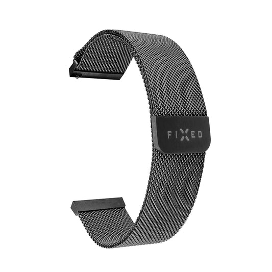 Fixed Mesh Strap for Huawei Watch / Xiaomi Watch Series, 22mm, Black