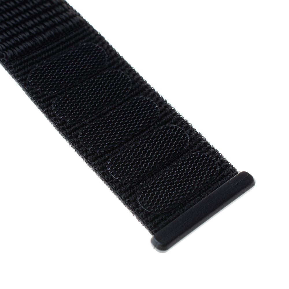 Λουράκι Fixed Nylon για Apple Watch 49mm / 46mm / 45mm / 44mm / 42mm Series, Μαύρο