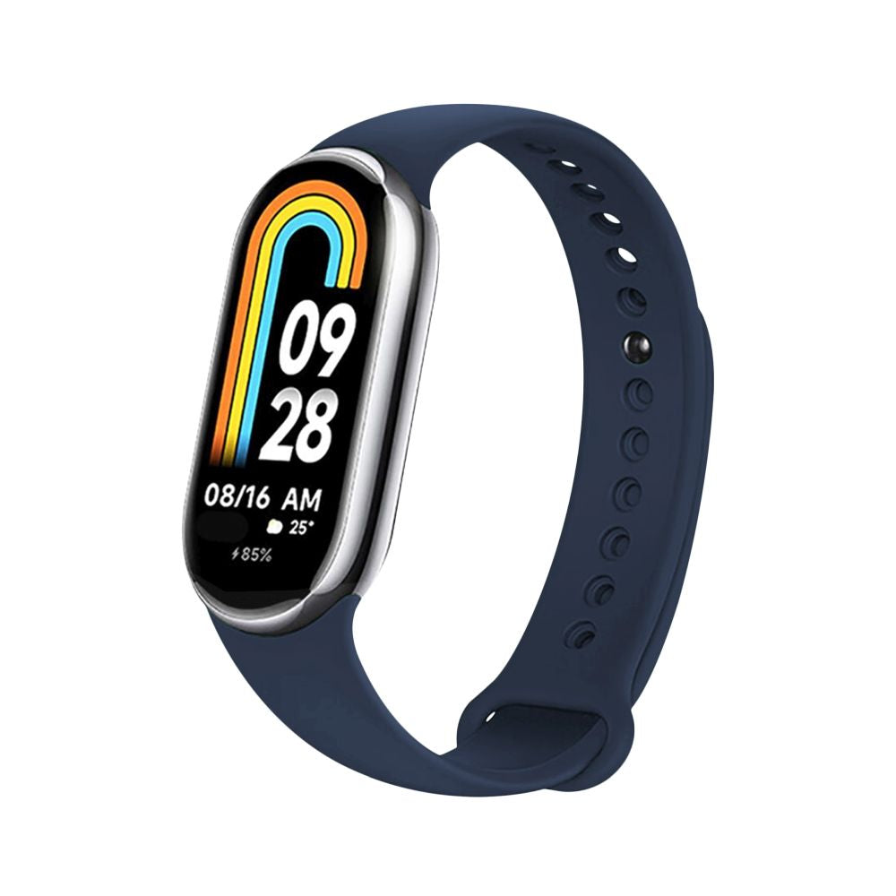 Λουράκι Fixed Silicone για Xiaomi Smart Band 9 / 8, Μπλε