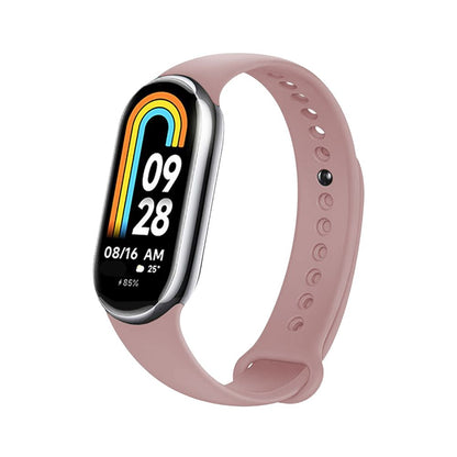 Λουράκι Fixed Silicone για Xiaomi Smart Band 9 / 8, Ροζ