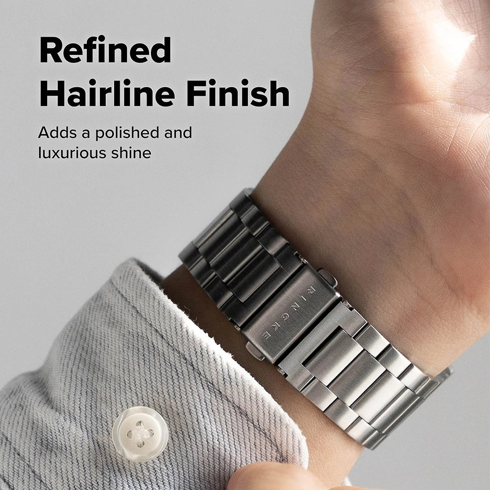 Λουράκι Ringke Metal One Air για Samsung Galaxy Watch8 / Watch8 Classic Series, Ασημί