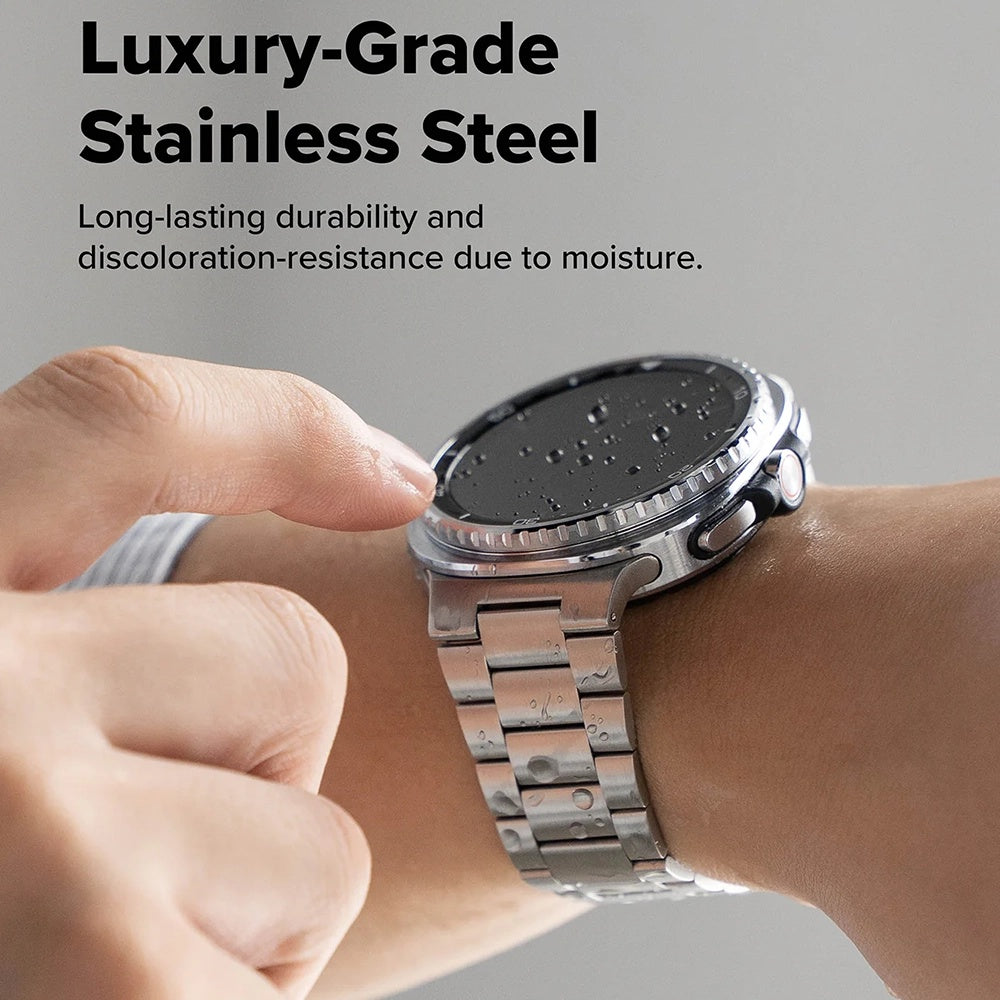 Λουράκι Ringke Metal One Air για Samsung Galaxy Watch8 / Watch8 Classic Series, Ασημί