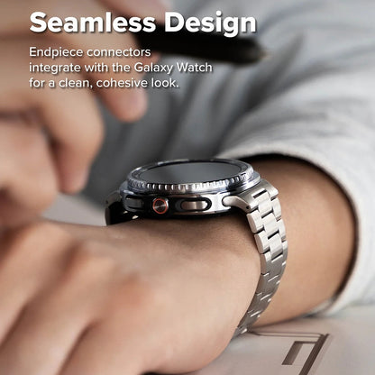 Λουράκι Ringke Metal One Air για Samsung Galaxy Watch8 / Watch8 Classic Series, Ασημί